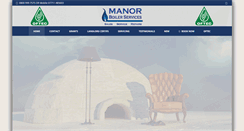 Desktop Screenshot of manorboilerservices.co.uk